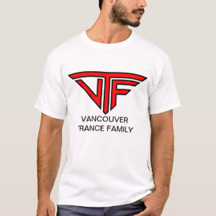 Camiseta Homens de VTF (logotipo vermelho)