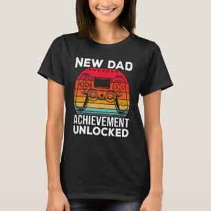 Camiseta Homens Dias de os pais Desbloqueados com Alcance d