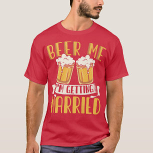 Camiseta Homens do Casamento de Cerveja do Bebendo Mens Eng