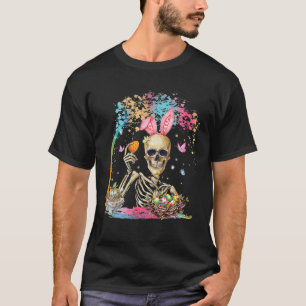 Camiseta Homens do Dia da Páscoa de Ovos do Coelhinho das 