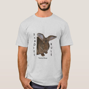 Camiseta Homens do Drool das jovens corças da REGRA do