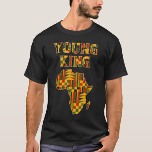 Camiseta Homens do Kente Africano legal Meninos Crianças Am