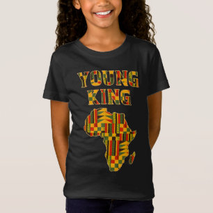 Camiseta Homens do Kente Africano legal Meninos Crianças Am