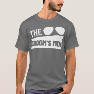 Camiseta Homens do Noivo Festa de Casamento Melhor Amigo Fe