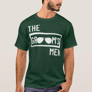Camiseta Homens do Noivo Festa de Casamento Melhor Amigo Fe