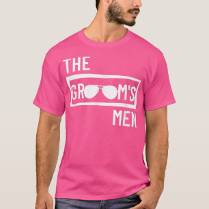 Camiseta Homens do Noivo Festa de Casamento Melhor Amigo Fe