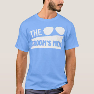 Camiseta Homens do Noivo Festa de Casamento Melhor Amigo Fe