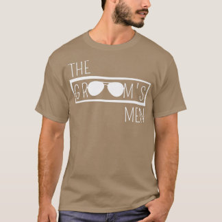 Camiseta Homens do Noivo Festa de Casamento Melhor Amigo Fe