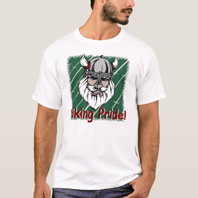 Camiseta Homens do orgulho de Lowndes Viking (Frente)