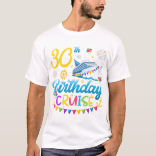 Camiseta Homens do Partido aniversário de 30 anos Cruise B