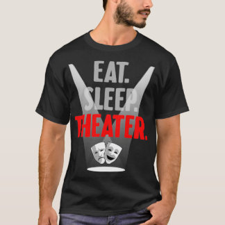 Camiseta Homens do Teatro Engraçado Presente Mulheres Ator 