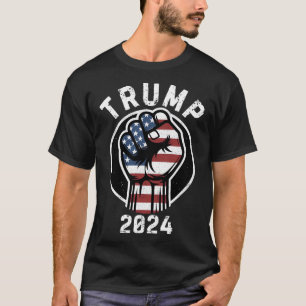 Camiseta Homens Dos Eua Votam Em Primeiro Lugar 2024