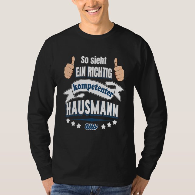 Camiseta Homens é como um verdadeiro homem acaba com a apar (Frente)