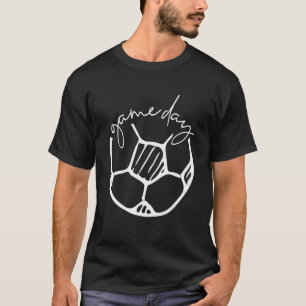 Camiseta Homens E Mulheres Da Bola De Jogos De Futebol Do D