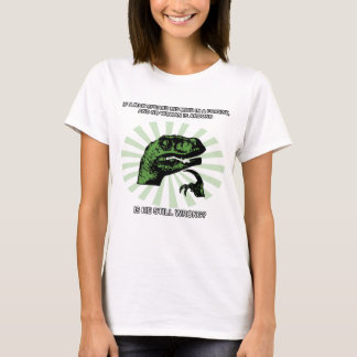 Camiseta Homens e mulheres de Philosoraptor
