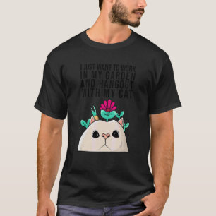 Camiseta Homens e Mulheres do Jardim Cultivando Plantas