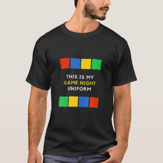 Camiseta Homens E Mulheres Engraçados Com O Jogo Noturno