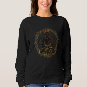 Camiseta Homens E Mulheres Exclusivos De Yoga Chakra Buddha