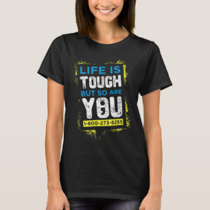 Camiseta Homens e mulheres são duros na consciência do suic