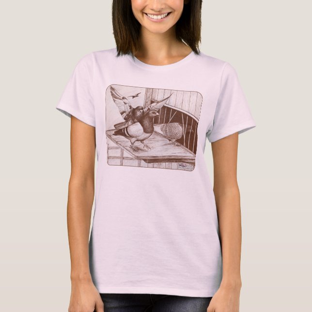 Camiseta Homens em Chamada (Frente)