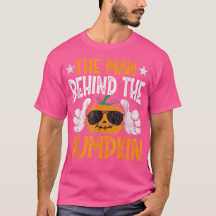 Camiseta Homens Em Dia de as Bruxas engraçado De Gravidez E