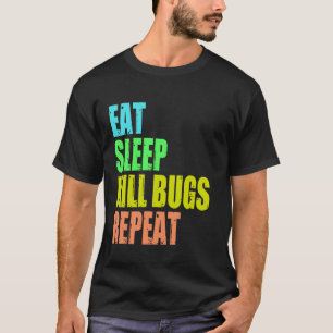 Camiseta Homens engraçados controle de pragas exterminador