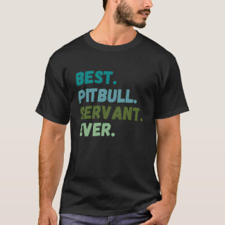 Camiseta Homens Engraçados Melhor Servidores De Cachorro Nu