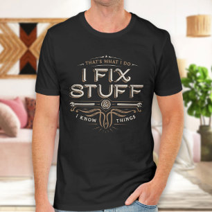 Camiseta Homens Engraçados, Presente Dia de os pais, Eu con