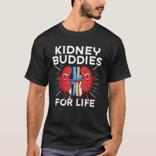 Camiseta Homens Engraçados Transplantados Renais Mulheres S