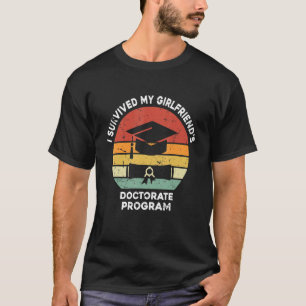Camiseta Homens Eu Sobrevivi ao Programa de Doutorado da Mi