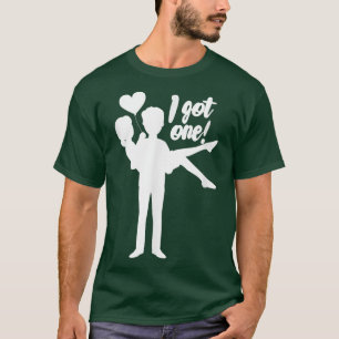 Camiseta Homens Eu Tenho Um Noivo Noiva Casamento Despedida