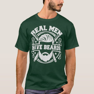 Camiseta Homens Incríveis Têm Barras Vintage Barber Gift