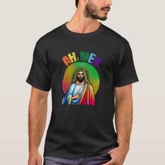 Camiseta Homens Jesus Cristo LGBTQ - Cotovelos Cristãos