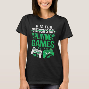 Camiseta Homens Jogadores Jogando Jogos Jogando Rua Patrick