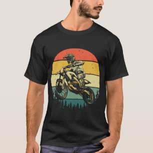 Camiseta Homens legal De Bicicletas De Sujeira Mulheres Mot