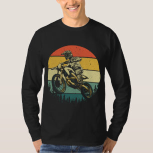 Camiseta Homens legal De Bicicletas De Sujeira Mulheres Mot