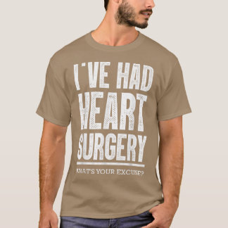 Camiseta Homens legal de Cirurgia de Coração Aberta Mulhere