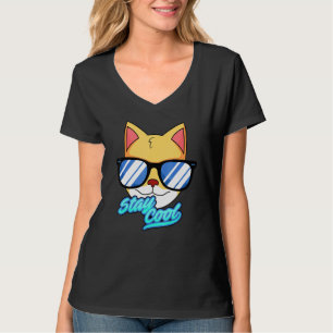 Camiseta Homens Legal Gatos Mulheres Bonitas Legal