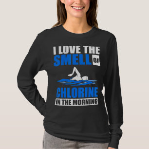 Camiseta Homens legal Nadando Mulheres Nadadoras Piscinas N