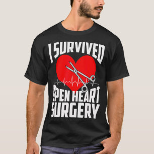 Camiseta Homens Legal Que Sobreviveram Em Cirurgia Funciona