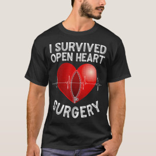 Camiseta Homens Legal Que Sobreviveram Em Cirurgia Funciona