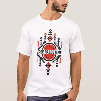 Camiseta Homens Livres pela Palestina