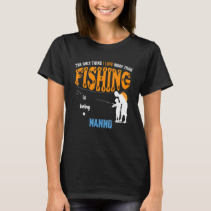 Camiseta Homens Mais Do Que Amam Pesca Nanno Especial Vovô