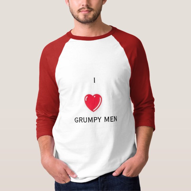 Camiseta homens mal-humorados (Frente)