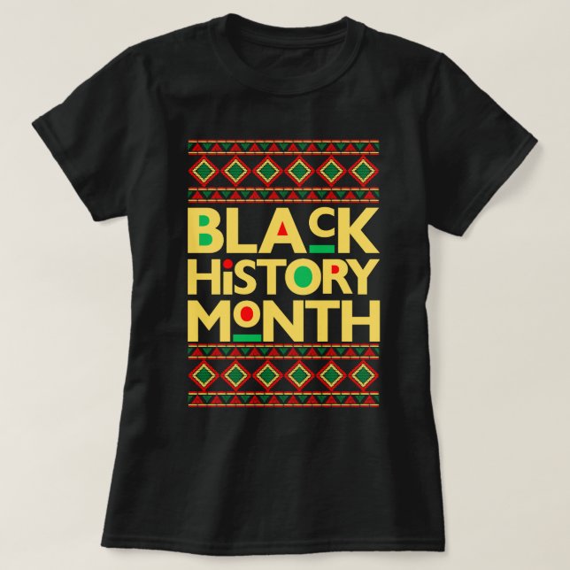 Camiseta Homens Melanin Homens da História Negra Bruh Sista (Frente do Design)