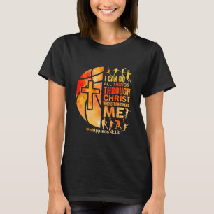 Camiseta Homens Meninos Jogador Equipe Cristã Sketll Religi