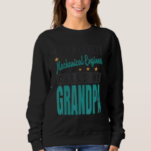 Camiseta Homens Meu Engenheiro Mecânico Favorito Me Chama D