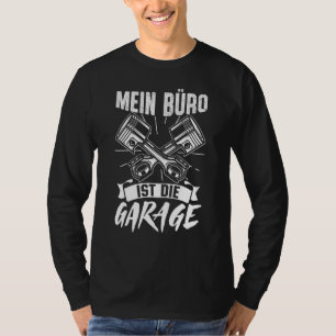 Camiseta Homens Meu Escritório a Garagem Chave de Fenda Mec