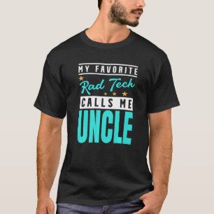 Camiseta Homens Meu Tech Rad Favorito Me Chama De Tio Tech 