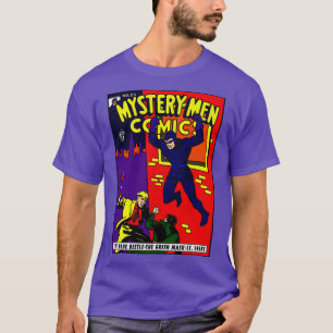 Camiseta Homens Misteriosos Clássicos de 1940 Histórias e